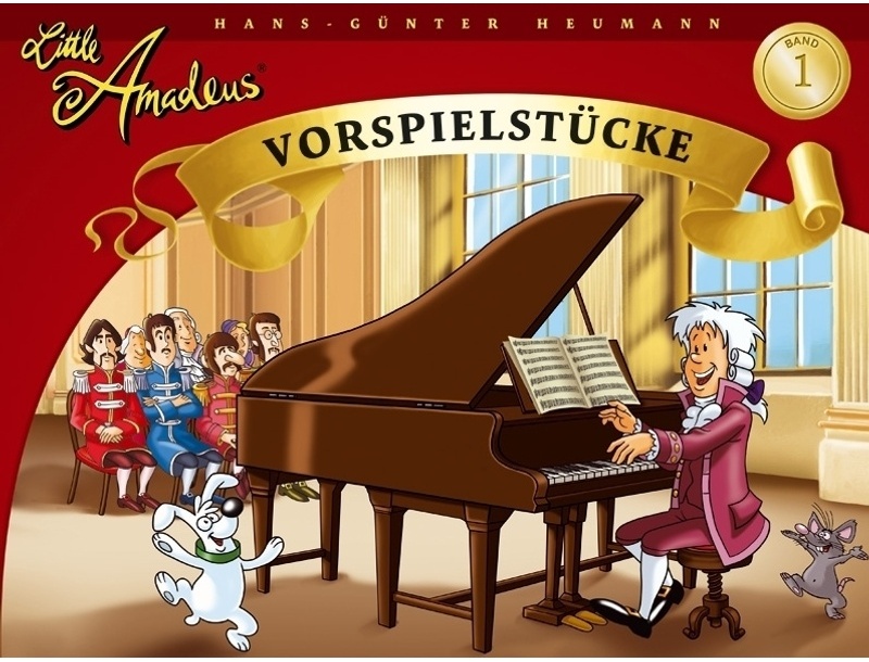 Little Amadeus Vorspielstücke.Bd.1 - Little Amadeus Vorspielstücke  Kartoniert (TB)