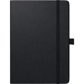Brunnen 1079166 Buchkalender Modell 791 Kompagnon, 2 Seiten = 1 Woche, 148 x 210 mm, Baladek-Einband schwarz, Kalendarium 2018