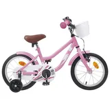 vidaXL Kinderfahrrad 16 Zoll rosa