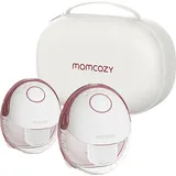 Momcozy M6 Doppel, Style Flow Milchpumpe Maroon