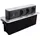 Designlight Mehrfachsteckdose 3x SCHUKO Schwarz 1 St.