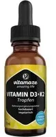 Vitamaze Vitamine D3 + K2 Gouttes dosage élevé Goutte(S) 50 ml