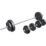 Langhantelset Kunststoff 60 kg - 130 kg 40-60kg