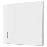 CWS Frontpanel für Faltpapierhandtuchspender Paper Slim Weiß