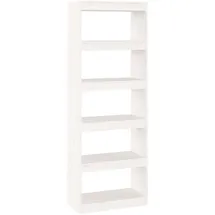 vidaXL Bücherregal 60 x 30 x 167,5 cm Weiß