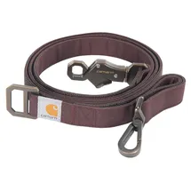 CARHARTT Nylon Duck Dog Leash deep wine