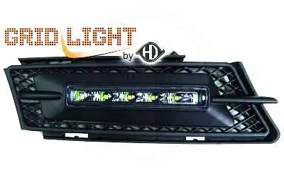 Tagfahrlichter als Ersatz für die Halogenscheinwerfer für BMW E90 / E91 (2005–2008) – schwarz