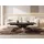 WFL GROUP Axen Dunkelgrau Laminat 120-160 x 80 x 38-75 cm