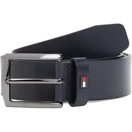 Tommy Hilfiger Herrengürtel Leder 3,5 cm Blau 110