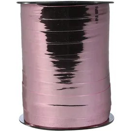 Clairefontaine 602098C - Spule Geschenband 250mx7mm, 1 Stück, Altrosa Metaleffekt