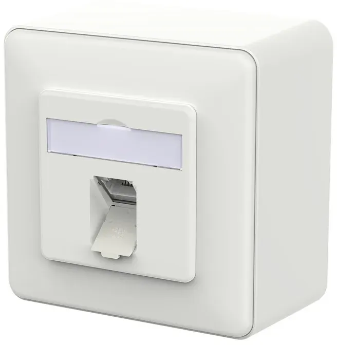 Metz Connect RJ45 Anschlussdose LSA++ 130E370027-I