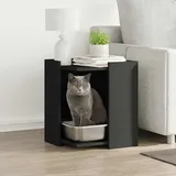Kompakter Katzentoiletten-Schrank als Beistelltisch | Katzenhaus | Katzenklo