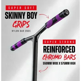 Fantic26 CORE CG1 Stunt-Scooter Park H=81cm Schwarz/Neochrome