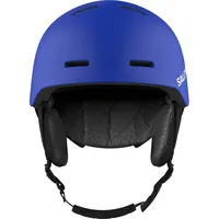 Salomon Kinder Orka Skihelm (Größe 53-56CM, blau)