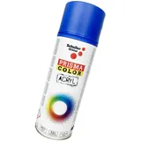 Lackspray Acryl Sprühlack Prisma Color RAL 5010M enzianblau matt, 400ml + Bisomo Sticker