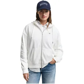 GANT Shield Zip Hoodie Ecru M