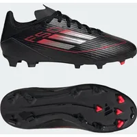 Adidas F50 League Kids FG/MG Fußballschuh SCHWARZ|grau|ROT 28.5