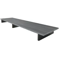 Vladon Tvaufsatz, Anthrazit, Holzwerkstoff, 138.5x9.5x34.5 cm) Wohnzimmer, TV Möbel,