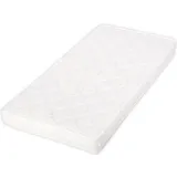 Lorelli Babybett Matratze 110 x 62 x 10 cm Schonbezug waschbar weiss