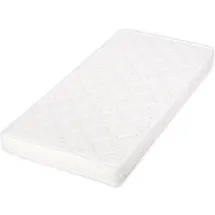 Lorelli Babybett Matratze 110 x 62 x 10 cm Schonbezug waschbar weiss