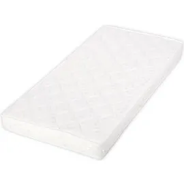 Lorelli Babybett Matratze 110 x 62 x 10 cm Schonbezug waschbar weiss