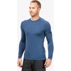 Langarmshirt Herren Merinowolle Trekking - MT500 L