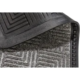 Astra Fußmatte Border Star 40 x 60 cm Silber