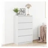 vidaXL Sideboard 60 x 98,5 x 35 cm Weiß