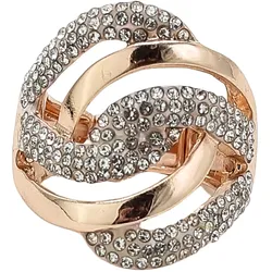 Fingerring "Paris", roségolden, COLLEZIONE ALESSANDRO, Fingerringe, Damen, Messing
