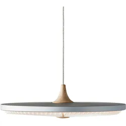 Le Klint - Soleil LED-Pendelleuchte Ø 50 cm, Standard Schirm, silver cloud