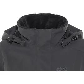 Jack Wolfskin Madison Avenue Coat Mantel, Grau (phantom), S