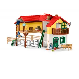 Schleich Farm World Bauernhaus mit Stall und Tieren 42407