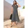 Inspirationen Druck-Kleid Etuikleid Schwarz 38