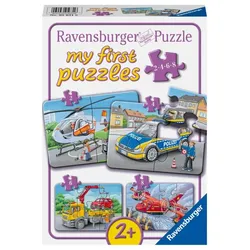 Ravensburger  5631 Puzzle Meine Einsatzfahrzeuge 2/4/6 Teile 5631