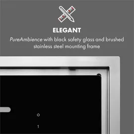 Klarstein High Line Deckenhaube 90 cm schwarz