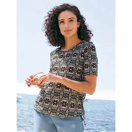 Inspirationen Druck-Shirt Schwarz 38