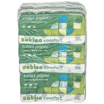 satino comfort Toilettenpapier 3-lagig 72 Rollen