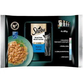 Sheba Selection Select Slices 4 x 85 g