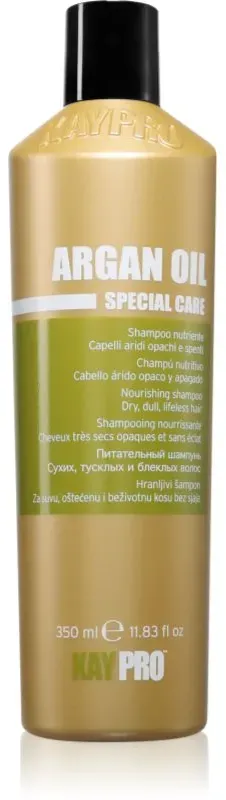 Kaypro Argan Oil Nourishing Shampoo Shampoo für trockenes und glanzloses Haar mit Arganöl 350 ml