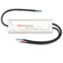 ISOLED LED Trafo MW HLG240H-24B 24V/DC, 0-240W, 1-10V (100-240W) dimmbar, IP67, SELV
