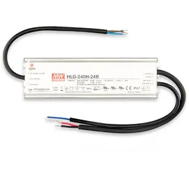 ISOLED LED Trafo MW HLG240H-24B 24V/DC, 0-240W, 1-10V (100-240W) dimmbar, IP67, SELV