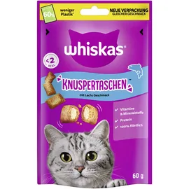 Whiskas Knuspertaschen Lachs 6 x 60 g
