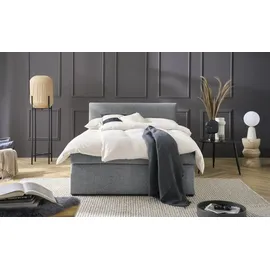 Möbel Kraft Boxspringbett 147 x 104 cm H3 Grau