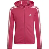 Adidas Kinder Kapuzensweat G 3S FZ HD, TEREMA/CLPINK, 170
