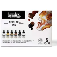 Liquitex Ink Set 6 30 ml Metallische Farben