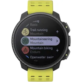 Suunto Vertical black/lime Edelstahl