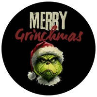 Speecheese Merry Grinchmas Weihnachtsmuffel Magnet mit Flaschenöffner Weihnachtshasser Aufgepasst