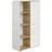 Paidi Kinderregal Lieven 97,2 x 165 x 38,8 cm Eiche weiß