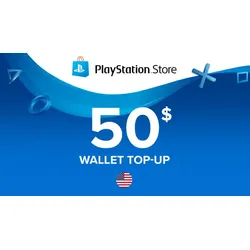 PlayStation Store Guthaben-Aufstockung 50$