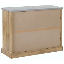 Beliani Sideboard TORONTO Hellbraun